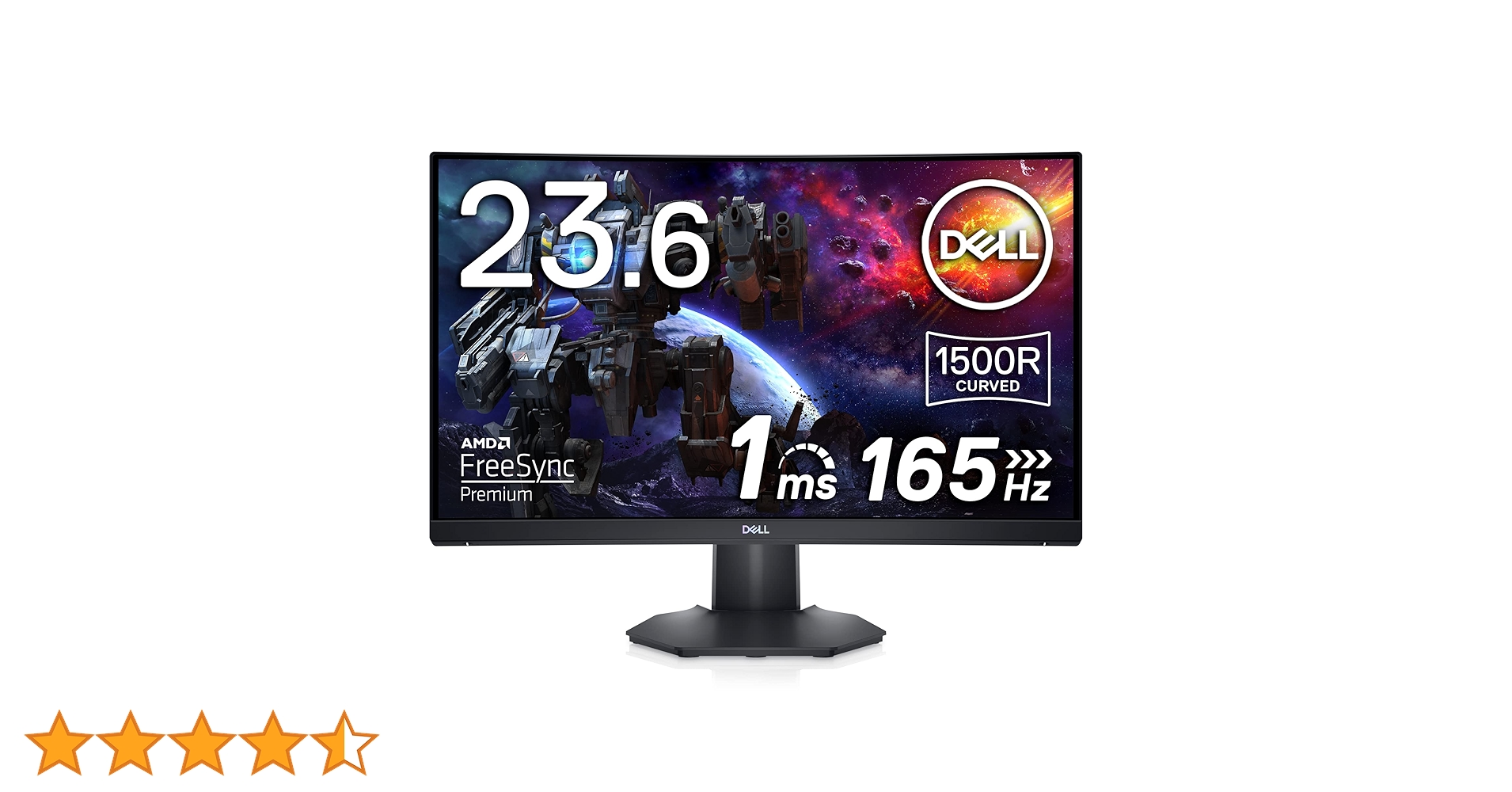 DELL S2422HG 曲面ゲーミングモニター 23.6インチ 165Hz Dell 24-Inch FHD Curved Gaming Monitor - S2422HG | Dell USA